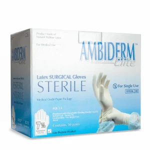 GUANTE PARA CIRUGIA ELITE #7.5 C/50 PAR AMBIDERM