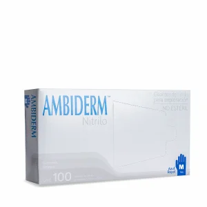 GUANTE NITRILO AZUL ROYAL MEDIANO AMBIDERM